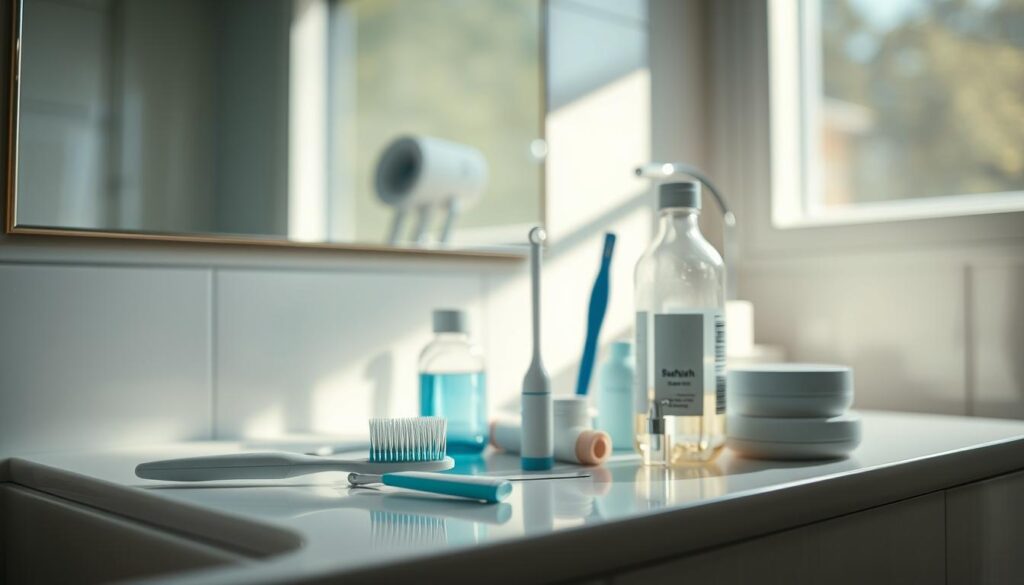 Mundhygiene für Aphtenvorbeugung