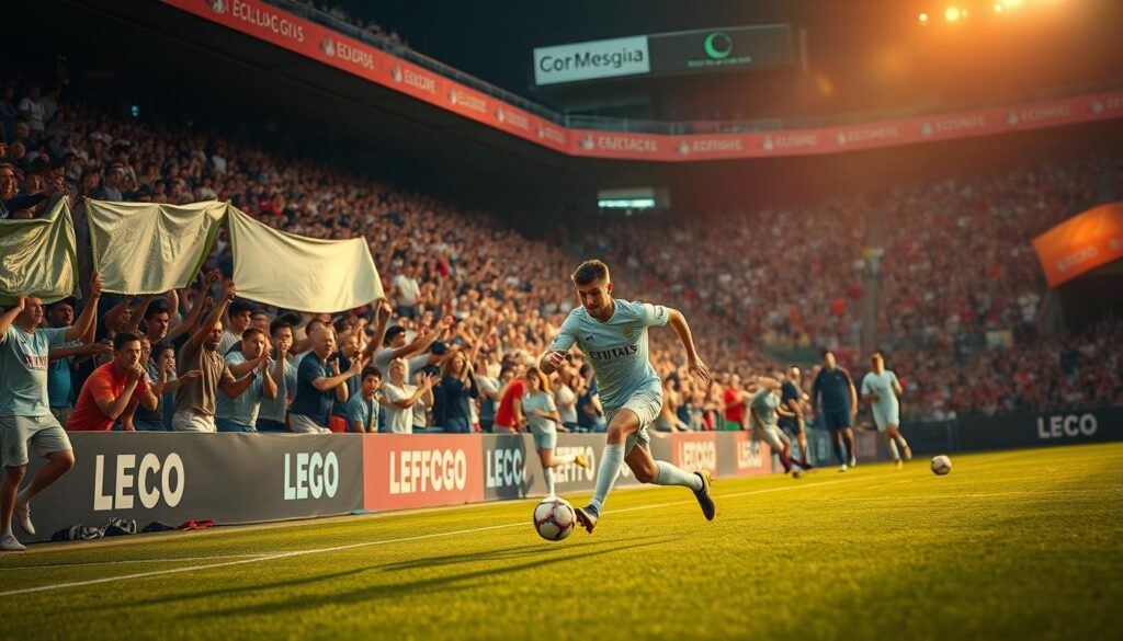 Schnelle Fußballer begeistern Fans Schnelle Fußballer begeistern Fans