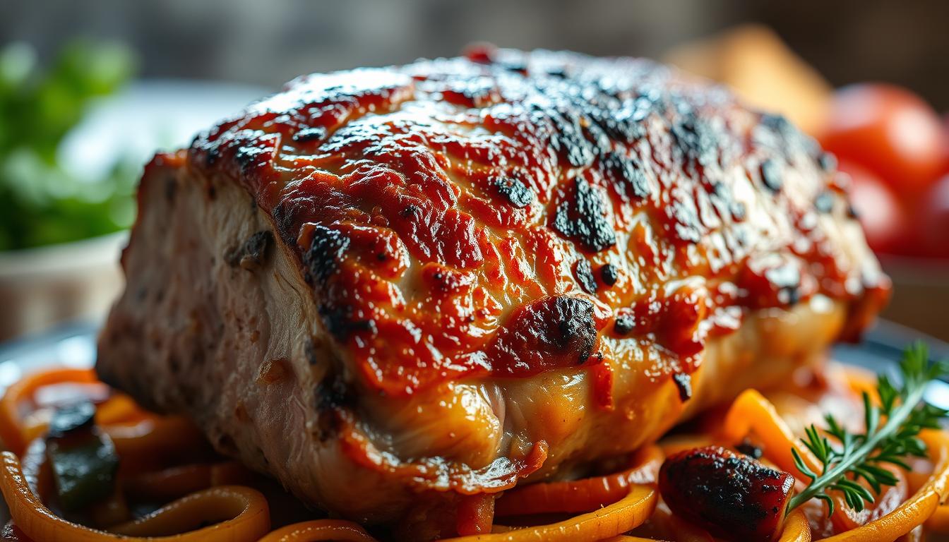 schweinebraten ohne knochen im airfryer