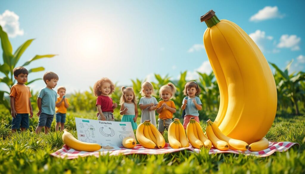 Kindgerechte Bananenerklärung