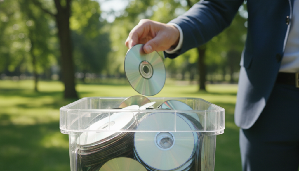 Wohin mit alten CDs