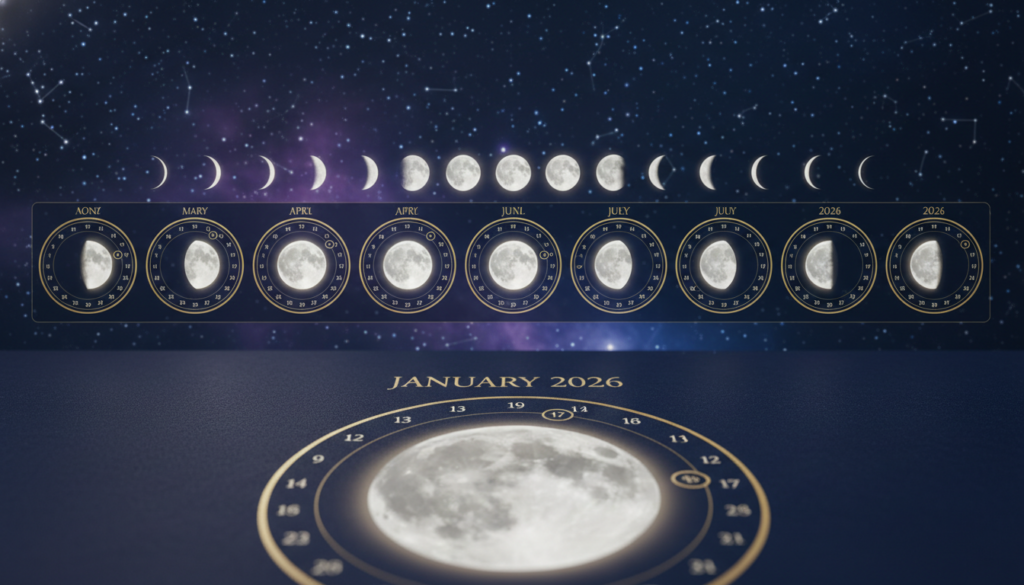 Wann ist Vollmond 2026