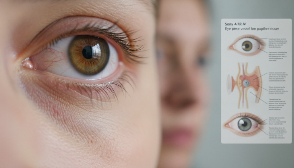 Warum platzen Adern im Auge